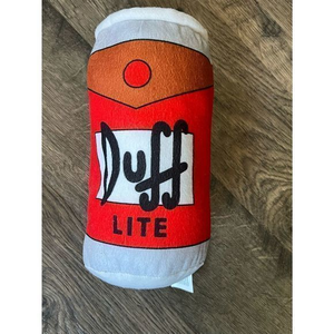 Universal Studios The Simpsons Duff‎ Lite Beer Can Plush 10"